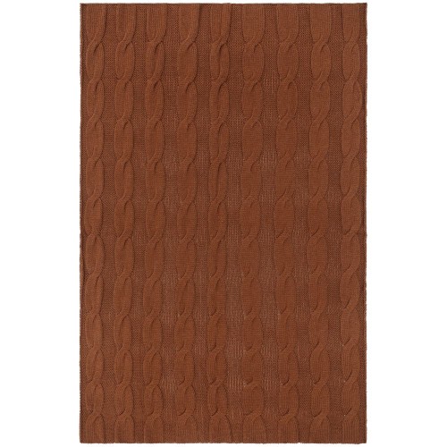 Плед Snefald, коричневый (темное золото)