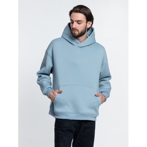Худи Kulonga Oversize, серо-голубое