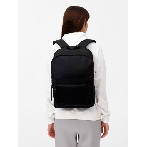 Рюкзак Patch Catcher с карманом из липучки, черный