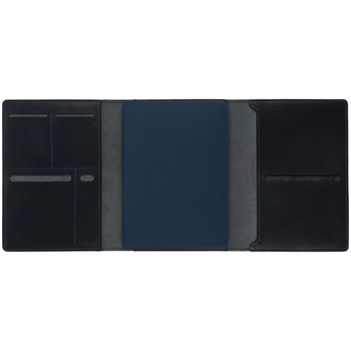 Ежедневник-портфолио Napoli, недатированный, синий