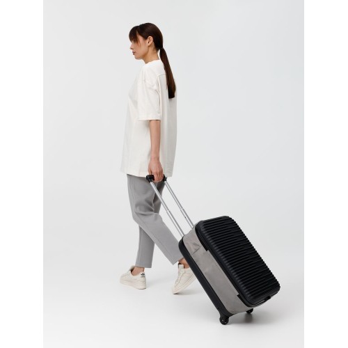 Чемодан Bonfold, черный с серым