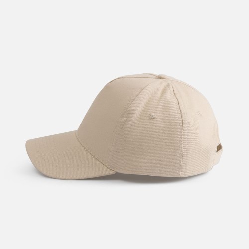 Бейсболка Long Beach, бежевая