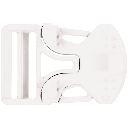 Застежка-пряжка односторонняя Triden, белый