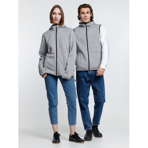 Куртка с капюшоном унисекс Gotland, серая