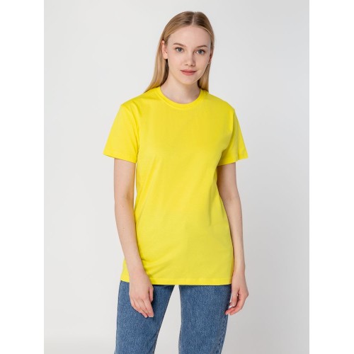 Футболка унисекс T-Bolka 160, желтая