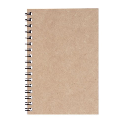 Блокнот Essing M в клетку, крафт