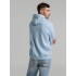 Толстовка с капюшоном Snake II голубая