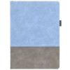 Ежедневник Horizon, недатированный, серый с голубым