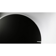 Часы настенные Melancholia Clock, черные