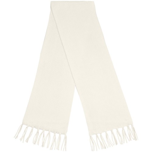 Шарф Flette, белый (молочный)