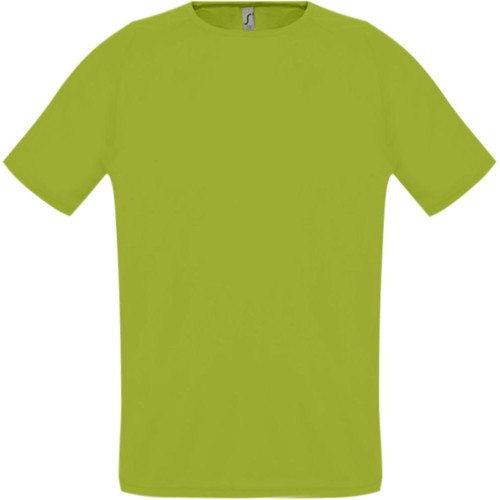 Футболка унисекс Sporty 140, зеленое яблоко