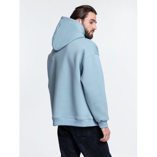 Худи Kulonga Oversize, серо-голубое