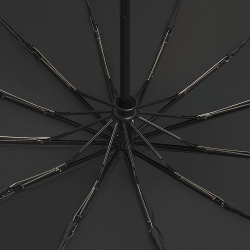 Зонт складной Fiber Magic Major с кейсом, черный