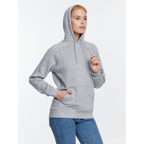 Толстовка унисекс Stellar, серый меланж