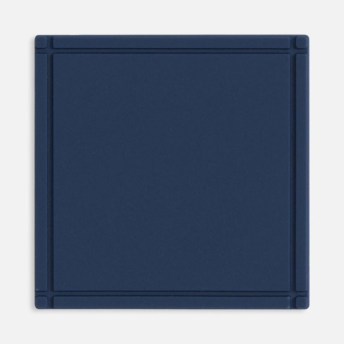 Лейбл из ПВХ Dzeta, L, темно-синий