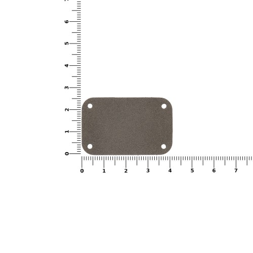 Лейбл Etha Nubuсk, S, серый