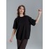 Футболка оверсайз Kangas, черная