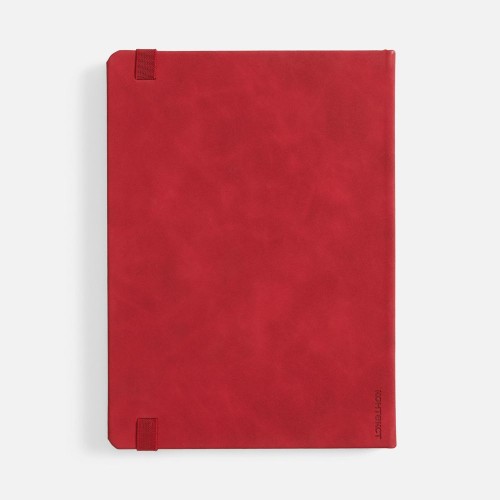 Ежедневник Urban Hard, недатированный, красный