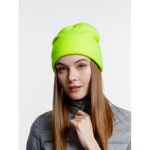 Шапка Urban Flow, салатовый неон