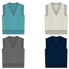 Жилет оверсайз на заказ Tricksy Terra Grand, акрил