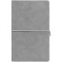 Ежедневник Nubuk, недатированный, светло-серый