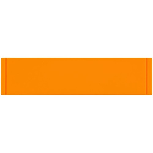 Лейбл из ПВХ Tarea, оранжевый неон