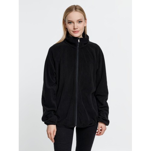 Куртка флисовая унисекс Fliska, черная