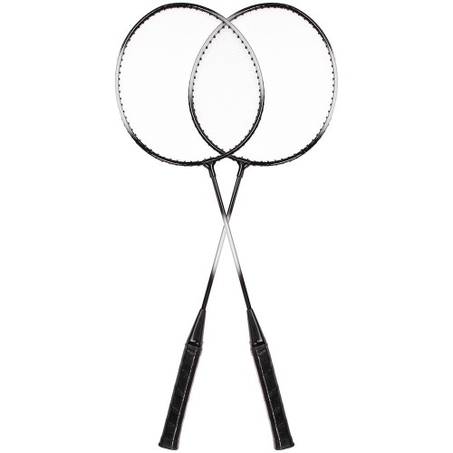 Набор для игры в бадминтон Gloucester, черно-серый