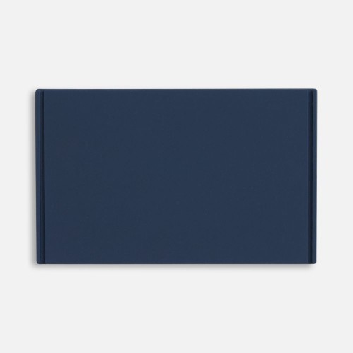 Лейбл из ПВХ Dzeta, XL, темно-синий