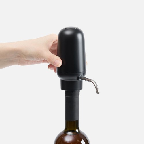 Электрический аэратор-дозатор для вина Lonks, черный