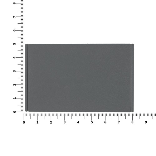 Лейбл из ПВХ Dzeta, ХL, серый