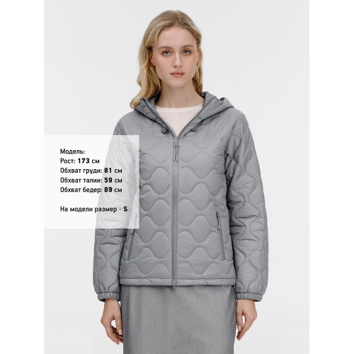 Куртка унисекс Tarnaby, светло-серая