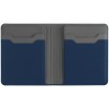 Картхолдер с отделением для купюр Dual, синий Картхолдер с отделением для купюр Dual, синий