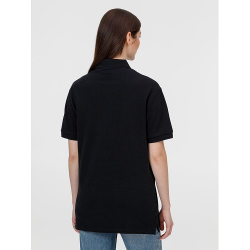 Рубашка поло унисекс Pacific, черная