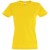 Футболка женская Imperial Women 190, желтая Футболка женская Imperial Women 190, желтая