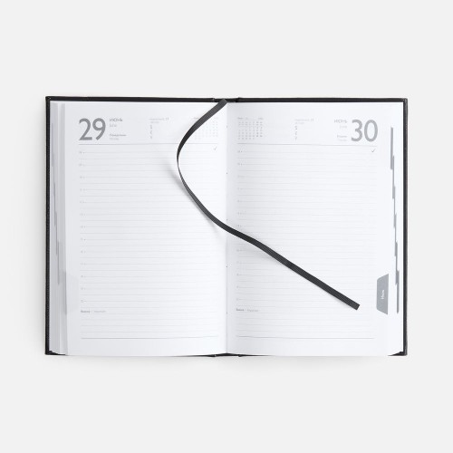 Ежедневник Baza, датированный, черный