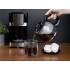 Электрическая кофеварка DayDriver, черно-серебристая