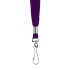 Лента с карабином Colorplan, фиолетовая