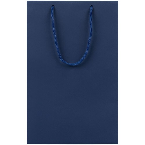Пакет бумажный Porta S, вертикальный, темно-синий