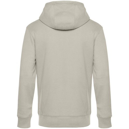 Толстовка с капюшоном унисекс King, дымчато-серая