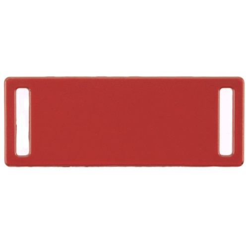 Шильдик металлический Kova, красный