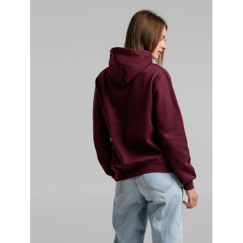 Толстовка с капюшоном Snake II бордовая