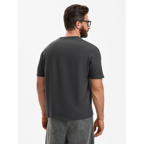 Футболка унисекс Durington, темно-серая (графит)