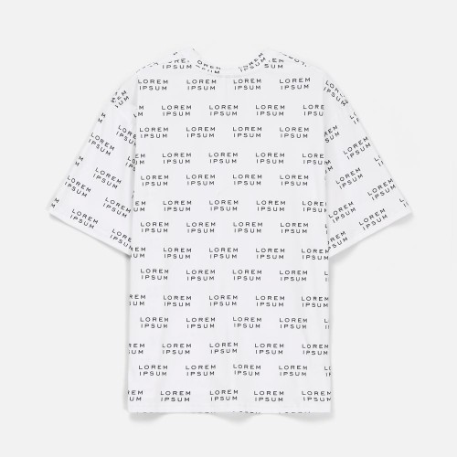 Футболка унисекс Senti с полной запечаткой на заказ