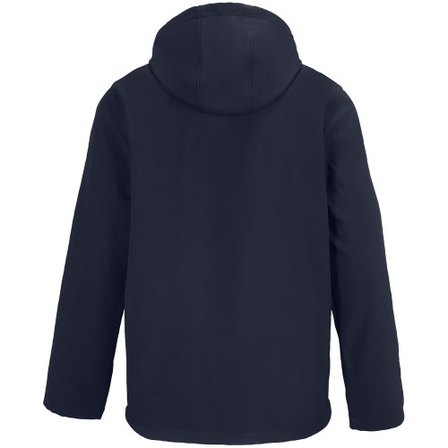 Куртка софтшелл с капюшоном мужская Race Men, темно-синяя