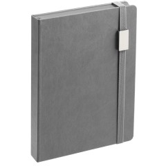 Ежедневник New Factor Metal, серый