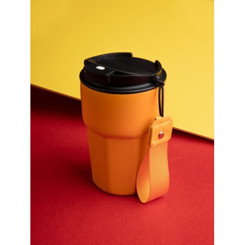 Термостакан Freshbrew, оранжевый