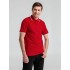Рубашка поло мужская с контрастной отделкой Practice 270, красный/белый