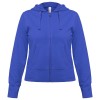 Толстовка женская Hooded Full Zip ярко-синяя Толстовка женская Hooded Full Zip ярко-синяя