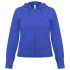 Толстовка женская Hooded Full Zip ярко-синяя